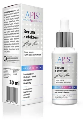Produktbild von APIS – CRYSTAL SKIN Gesichtsserum mit „Glass Skin“-Effekt, 30ml