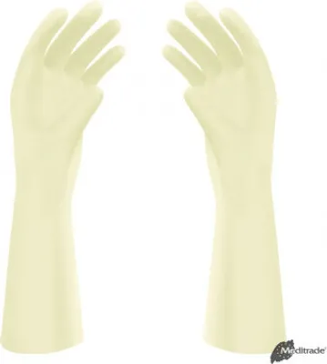Produktbild von Meditrade Gentle Skin® Premium OP-Handschuh, steril, Latex, puderfrei, 1 Packung = 50 Paar