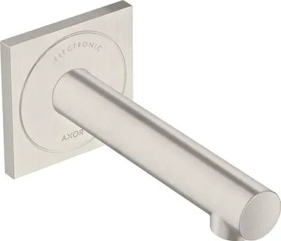 Immagine prodotto di hansgrohe AXOR Uno mitigeur de lavabo électronique encastré, montage mural 160, saillie 225mm, 45110800, 45110800