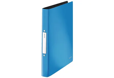 Produktbild von LEITZ Ringbuch Solid A4 PP hellblau 2-Ring Reißmechanik