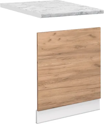 Produktbild von Frontblende Vicco Fame-Line Goldkraft Eiche 60 cm , AP Marmor, Model 45483