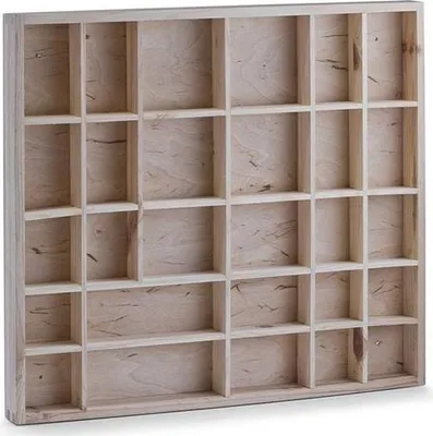 Produktbild von Playwood Holz Briefablage groß - kreative Aufbewahrung 45x40 cm