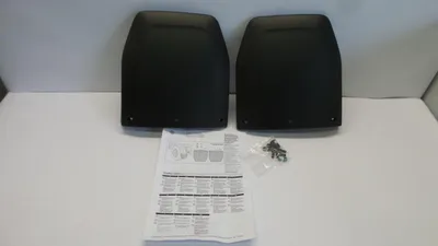 Produktbild von Original VW Crafter Schmutzfängersatz hinten links+rechts genarbt 7CA075101
