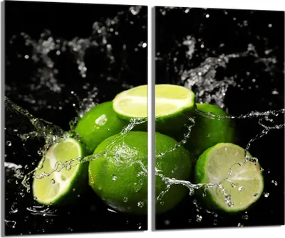 Produktbild von Glasschutzplatte für Herd 2x30x52 Lime