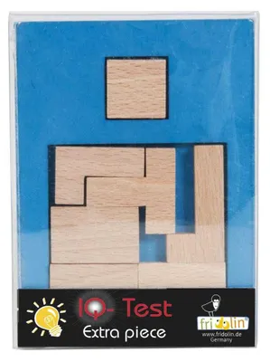 Produktbild von Logikspiel IQ-Puzzle aus Holz Extra-Teil-5, Fridolin