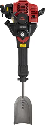 Imagen del producto de Excavadora de jardín de 52 cc, de 2 tiempos, con motor de gasolina. Taladro de jardín portátil de 1900 W, con pico y cincel plano, ideal para trabajos de jardinería, tala de árboles, forestal, excavación de agujeros para plantar y demolición. 6500 revoluciones por minuto