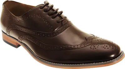 Produktbild von Goor Herren Schnürschuhe mit Lochmuster DF547 (48 EU) (Braun)