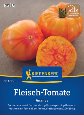 Produktbild von Kiepenkerl Fleischtomatensamen Ananas Solanum lycopersicum 10 Pflanzen
