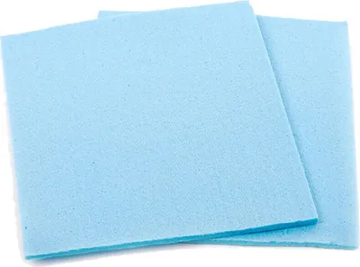 Produktbild von 10 Schwamm-Spültücher Schwammtücher Wischtücher Putztücher 18x20 cm in blau