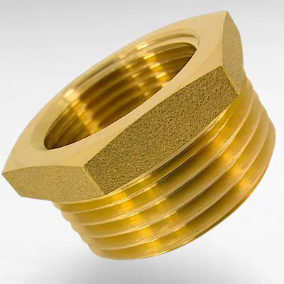Produktbild von Reduzierstück Reduzierung Messing CW617N Fitting 1 AG auf 1/2 IG Zoll