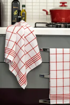 Immagine prodotto di Mijolnir, Soft- DCH1676, rosso, asciugamani, 100% COTONE