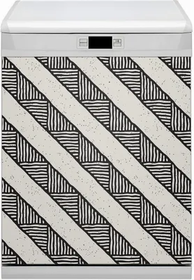 Produktbild von Abwaschbar 60x80 cm Geschirrspüle Magnetmatte Küche Dekorative  - Ethnisches Muster