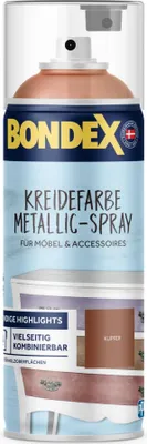 Produktbild von Bondex Kreidefarbe Metallic-Spray 400 ml kupfer
