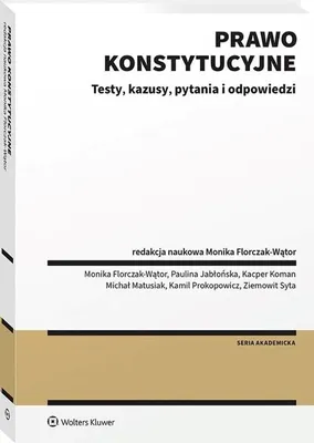 Obrázok produktu pre Prawo konstytucyjne Testy kazusy pytania i odpowiedzi