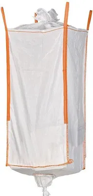 Produktbild von 10x Jumbo-Big Bag 90x90x190cm | Big Bag mit Füll- & Auslaufschürze| Tragkraft 1500kg | extra hoher BigBag