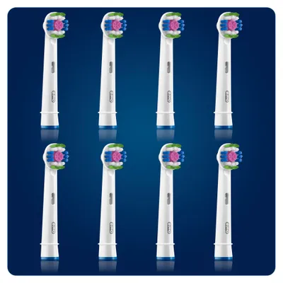 Produktbild von Oral-B 3D White CleanMaximiser 8er, Aufsteckbürste