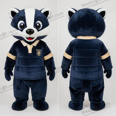 Obrázok produktu pre Modrý plyšový maskot jezevca
