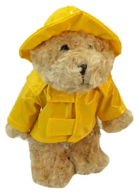 Produktbild von Teddy mit Regenjacke - ca. 23 cm