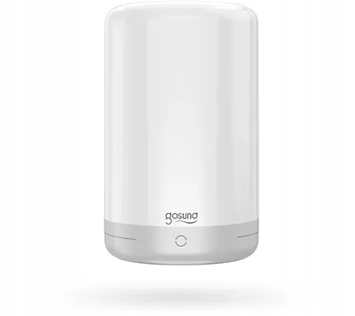 Zdjęcie produktu dla Gosund LB3 smart tafel/bed lamp 5V, 2A USB (inc voeding en kabel) touch bediening: kleure en lichtsterkte, Alexa and Google Home compatible, Inteligentna lampa stołowa, Wi-Fi, Biały, Wi-Fi 4 (802.11n), LED, 6 W