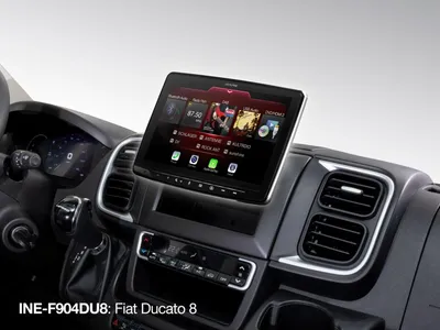 Produktbild von Alpine INE-F904DU8 | Fiat Ducato Serie 8 Navigation Autoradio mit 9-Zoll-Touchscreen