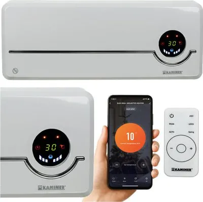 Zdjęcie produktu dla Nagrzewnica powietrzna, 2000 W, WiFi, pilot zdalnego sterowania