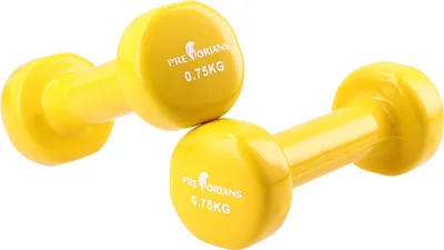 Produktbild von Hantel Set 2x0,75 kg, Fitness Hantel, Hanteln Gusseisen mit Oberfläche aus Vinyl für Krafttraining, Fitness, Pilates, Gym