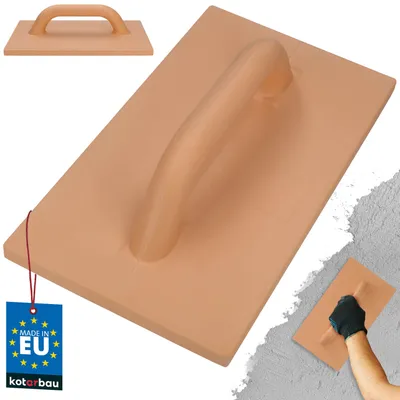 Produktbild von KOTARBAU® PolyurethanReibebrett für Maurer 320 mm zum Glätten und Ausgleichen von Putz