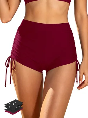 Immagine prodotto di Costume da bagno a vita alta con coulisse per donna