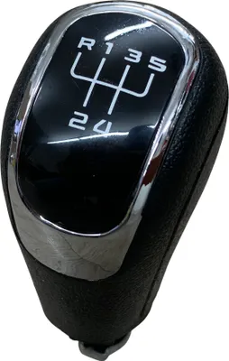 Obrázek produktu pro 5-stupňová hlavice řadicí páky černá CHROME pro VW Audi Seat Škoda