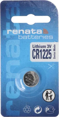 Produktbild von Panasonic LITHIUM - Coin Type, Nickel-Oxyhydroxide (NiOx), 3V, 48 mAh, 1,25 cm, 1,25 cm, 2,5 mm (0.0984")