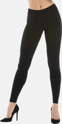 Immagine prodotto di Leggings Teyli in cotone da donna Classico Female 2201 nero 3XL