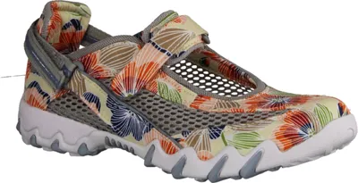 Produktbild von Allrounder By Mephisto Niro Ballerina, Damen, Leder/Textil, Mirage/Cool Grey - Damenschuhe Bequeme Ballerina / Slipper, Mehrfarbig, leder/textil (mesh)