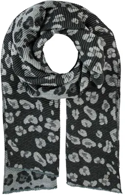 Fraas Schal in schwarz