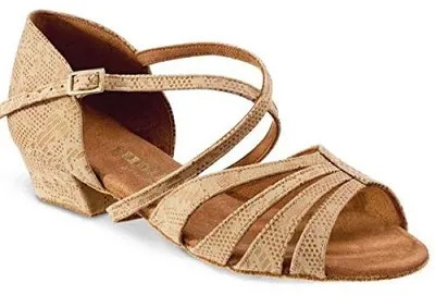 Zdjęcie produktu dla Buty do tańca damskie kayla skórzane obcas 35 cm dla kobiet