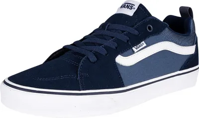Produktbild von Vans VA3MTJT2L 41, Männlich, Erwachsener, Modische Sneakers, Blau, Weiß, Einfarbig, Schnürverschluss