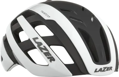 Produktbild von Lazer Fahrradhelm Century + LED white black Größe S