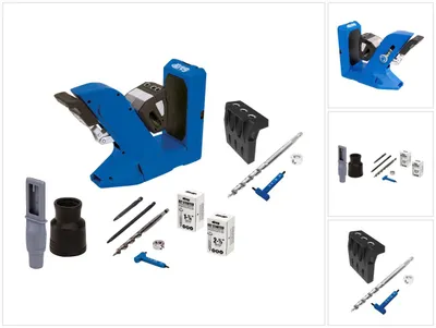 Image de KREG Pocket Hole Jig 720 Gabarit de perçage + Gabarit de perçage micro + Foret étagé + Foret + Vis