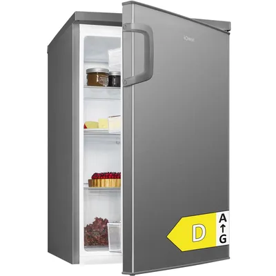 Produktbild von Bomann Kühlschrank ohne Gefrierfach |  | 85cm | leise | 3 Ablagen | Türanschlag wechselbar | 133L | Kühlschrank klein | VS 2195.1 inox