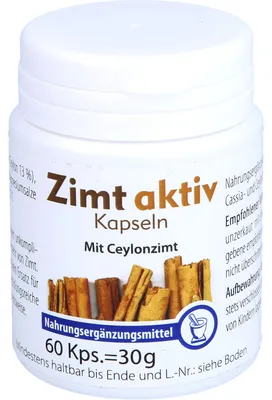 Produktbild von Zimt Aktiv Kapseln, 60 St KAP