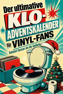 Produktbild von Der ultimative Klo-Adventskalender für Vinyl-Fans