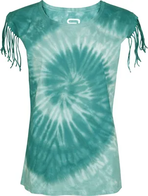 Produktbild von RED by EMP Damen türkises T-Shirt mit Batik-Optik M