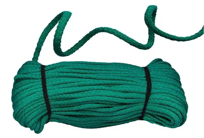 50m Baumwoll-Kordel geflochten 5 mm Baumwoll-Schnur Seil  türkis