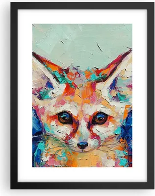 Produktbild von Gerahmtes Poster - Schwarzer Rahmen - Klein November Bunt - 30x40 cm - Wand Bild - Wanddeko - Wandbilder - Kunstposter - Wandposter - Bilderrahmen - Bilder - Kunstdruck - P2BPA30x40-4568