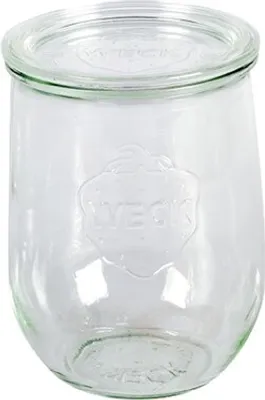 Produktbild von WECK 745 Rundrandglas Tulpe 1000ml, Höhe 15,5 cm, klar