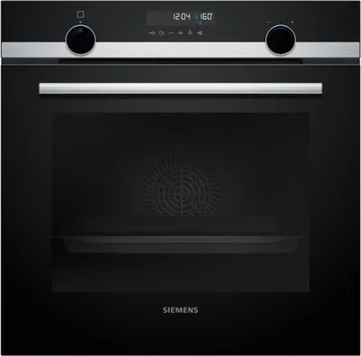 Siemens iQ500, Einbau-Backofen, 60 x 60 cm, Edelstahl HB578GBS3 Frontansicht geschlossen