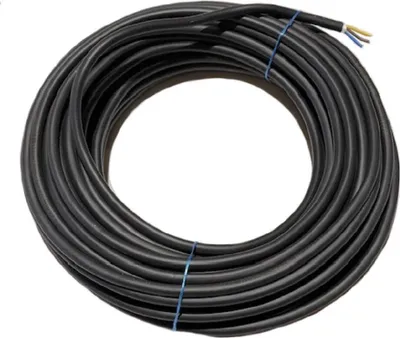 Produktbild von Erdkabel NYY - J 3x1,5mm 25m Kabel Starkstromkabel Instalationskabel