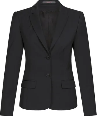 Produktbild von Greiff Modern with 37.5® Damen Business-Blazer Regular-Fit Schwarz 42