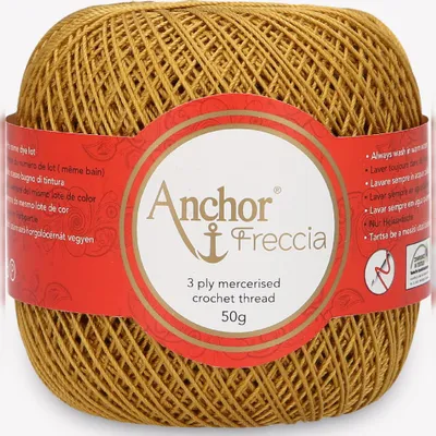 Image de Anchor Freccia 12 – Fil de coton fin pour le crochet en filigrane (couleur 00907)
