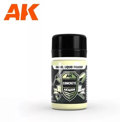 Produktbild von AK Interactive AK14006 - Concrete - Liquid Pigment 35Ml - Neu