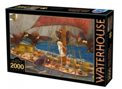 Obrázek produktu pro Puzzle 2000 Waterhouse, Ulisses i syreny